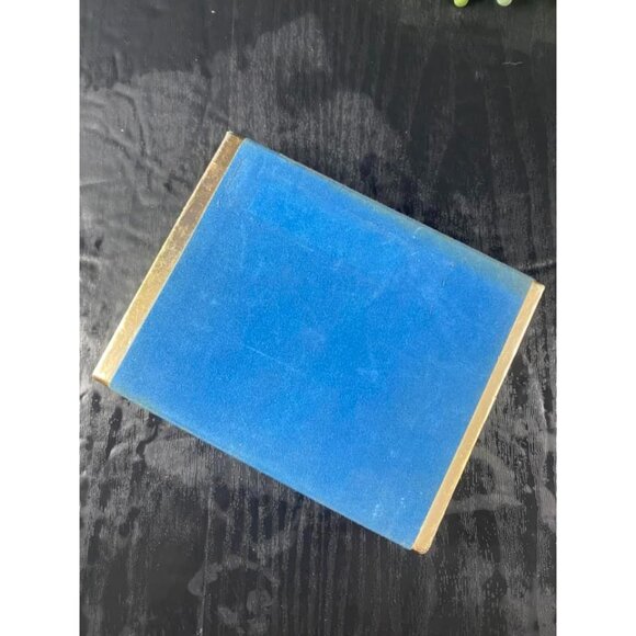 Vintage Continental Insurance Companies Playing Cards In Blue Velvet Box Complet - Picture 3 of 4